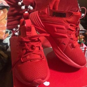 Red Children’s Puma Sneakers Size 11C